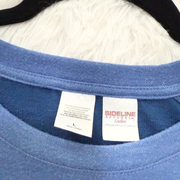 Unisex Wisconsin-Stout Blue Devils Stacked Sweatshirt In Blue Size Large - Picture 6 of 6